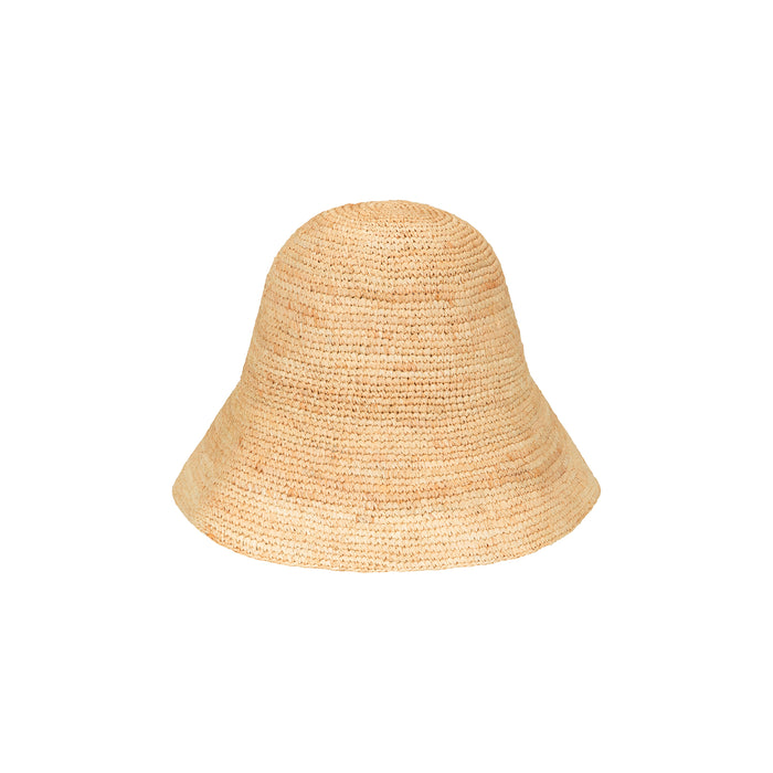Shoal Bucket - Raffia Crochet - Packable