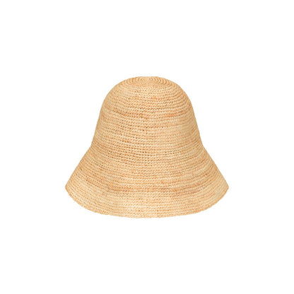Shoal Bucket - Raffia Crochet - Packable