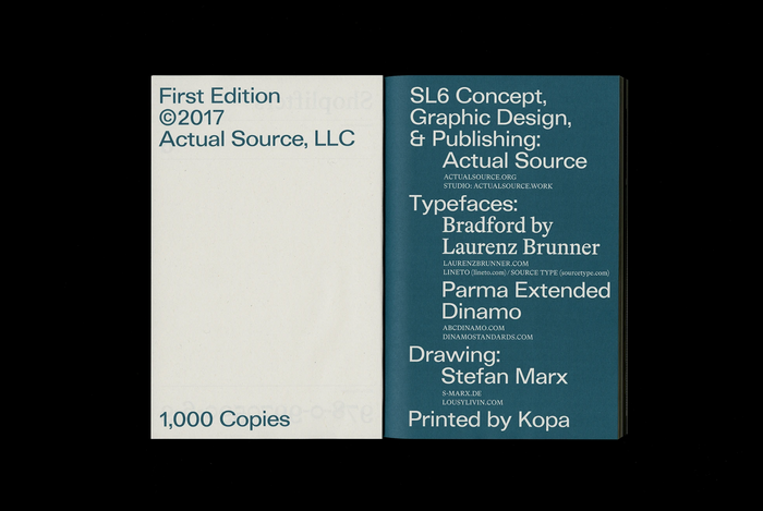 Shoplifters Issue 6 - Actual Source
