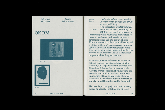 Shoplifters Issue 6 - Actual Source