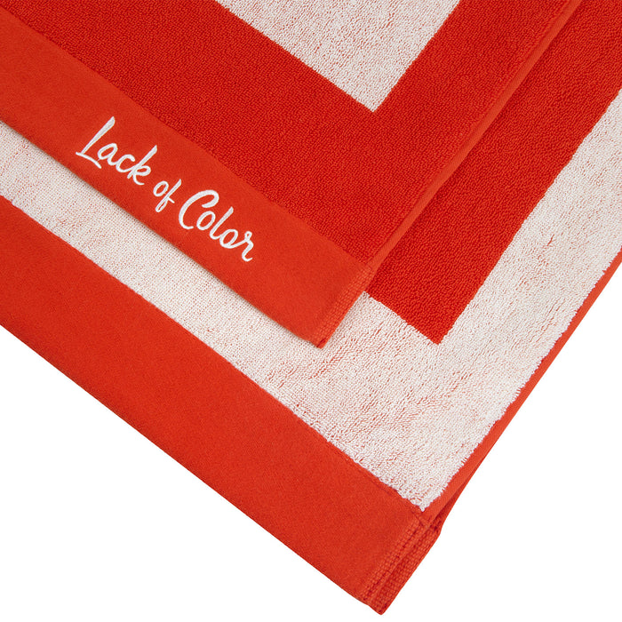 Shore Thing Towel - Flame
