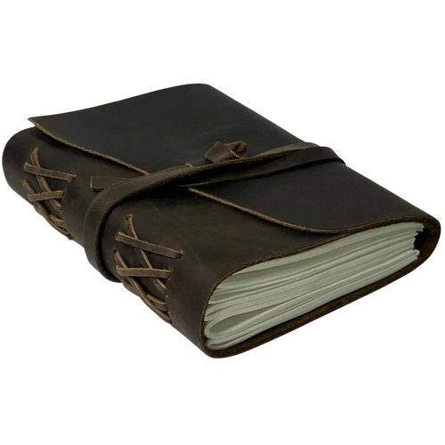 Shrewd Leather Journal Lined Notebook Ruled Travel Diary