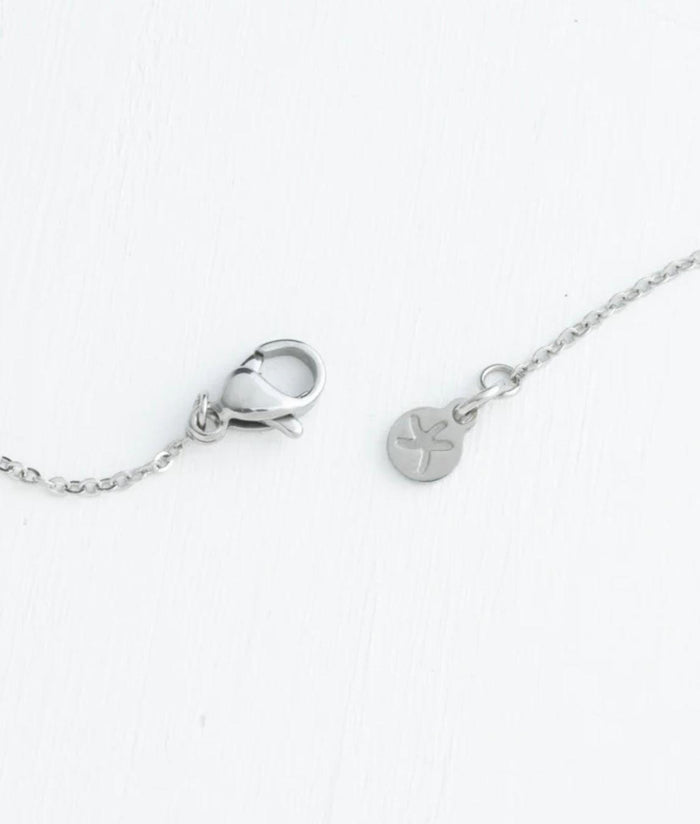 Silver Heart Pendant Necklace, Give freedom & create careers for exploited women!
