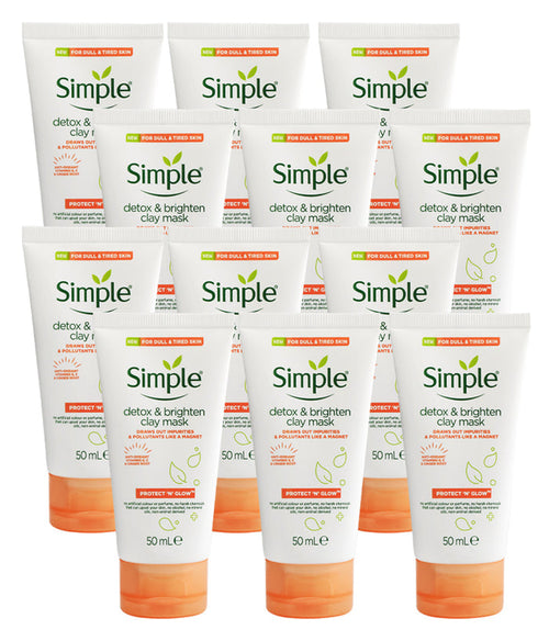 Simple Detox and Brighten Clay Mask 50ml