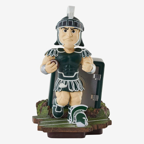Sparty Michigan State Spartans Bank NCAA College Bobblehead