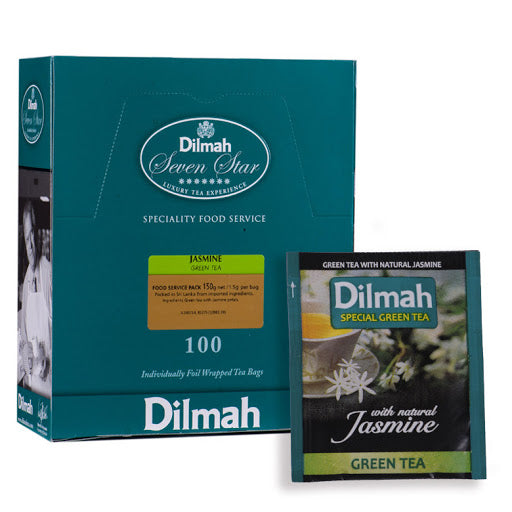 SPECIAL WHILST STOCK LAST! Dilmah Green & Jasmine Tea x 100