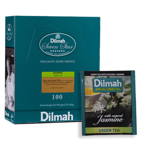SPECIAL WHILST STOCK LAST! Dilmah Green & Jasmine Tea x 100