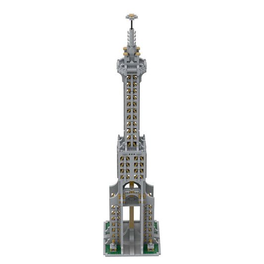 Square Base Pointed Top Tower Klemmbausteine - LesDiy - Klemmbausteine
