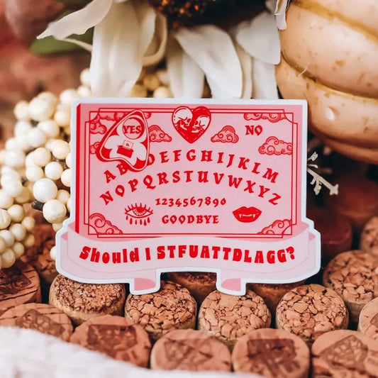 STFUATTDLAGG Ouija Sticker - Stickers
