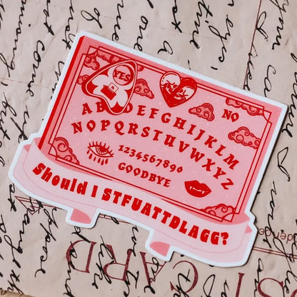 STFUATTDLAGG Ouija Sticker - Stickers