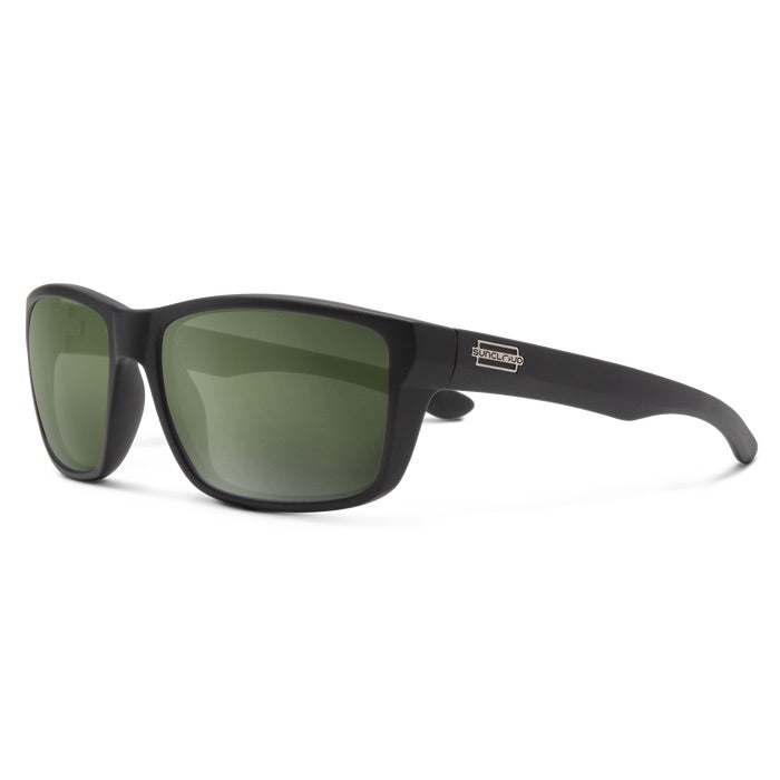 Black + Polarized Gray Green Lens