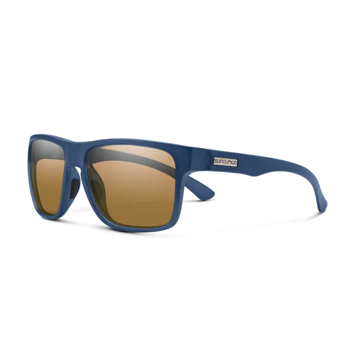 Matte Crystal Denim + Polarized Brown Lens