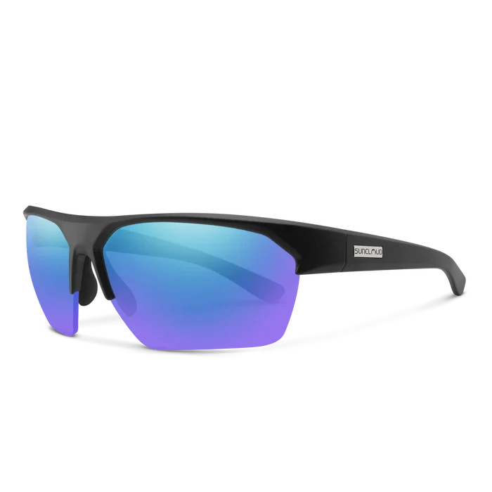 rival-sunglasses_matteBlack-polarizedBlueMirror_3Q