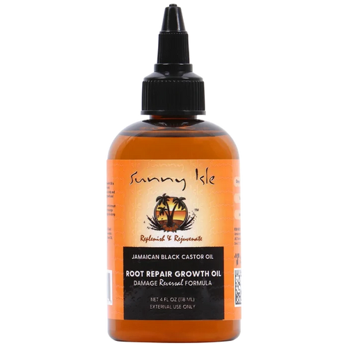 Sunny Isle Jamaican Black Castor Oil Root Repair Growth Oil Damage Reversal Formula 4oz