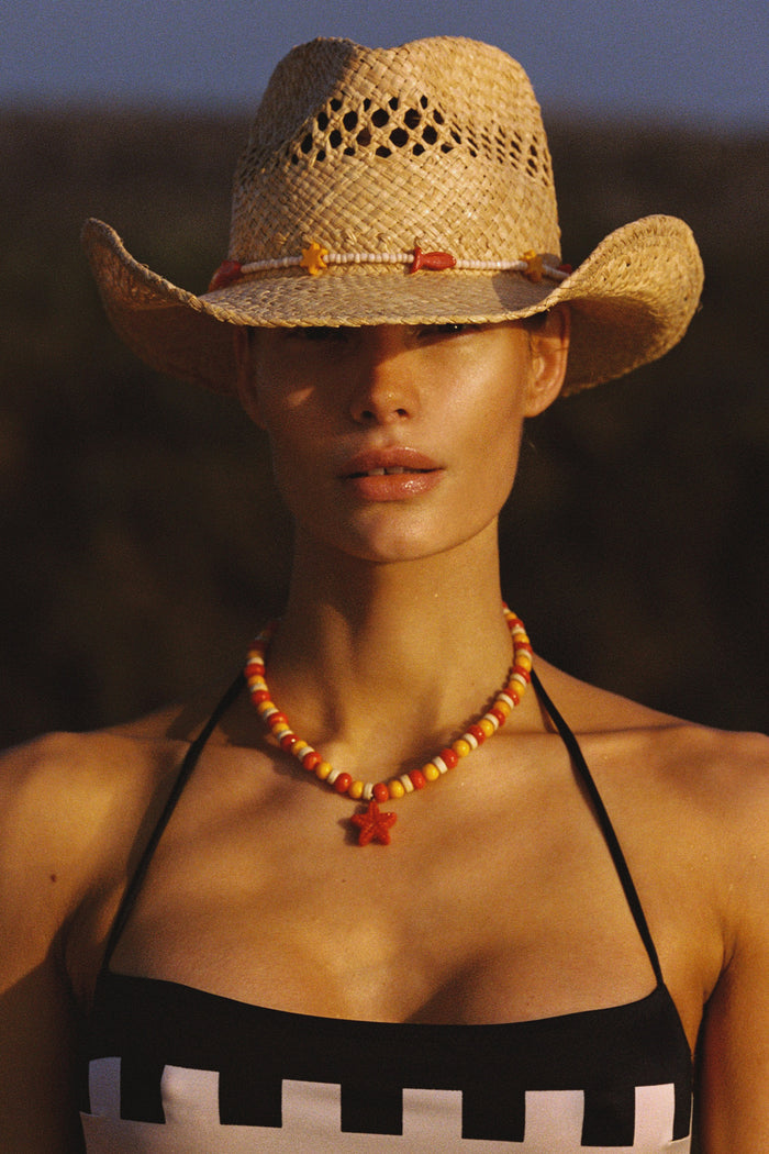 Sunwave Necklace - Red