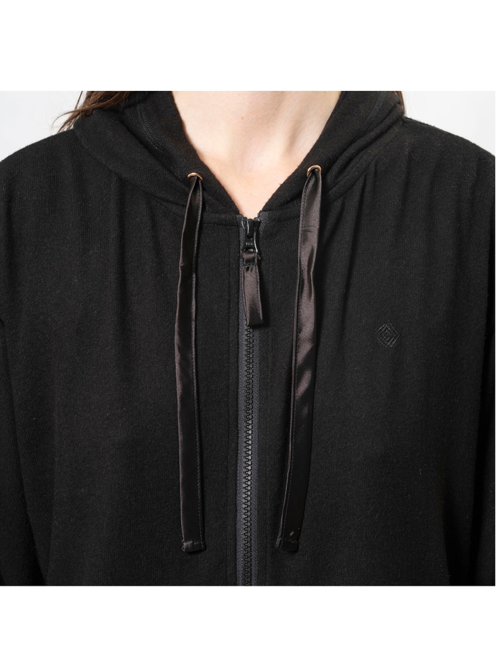 Sweat-Shirt à capuche Femme Noir