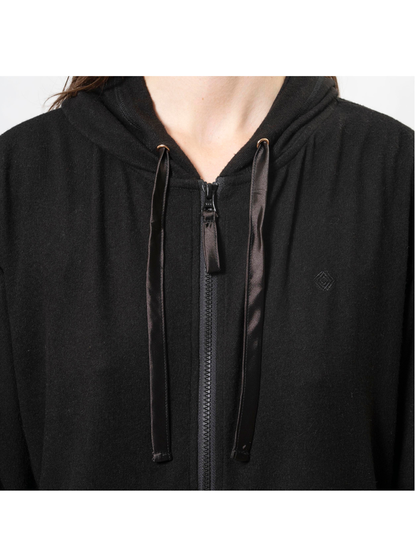Sweat-Shirt à capuche Femme Noir