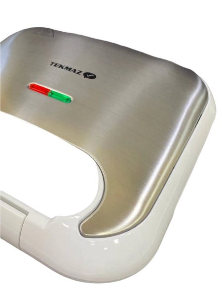 NAS-GS03 / TEKMAZ Grill with garnete plate 750 Watt, White, 4 PES with light