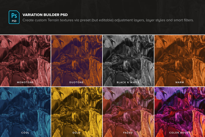 Terrain: Abstract 3D Landscapes