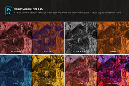 Terrain: Abstract 3D Landscapes