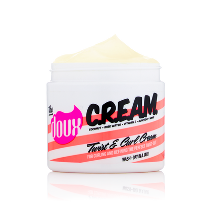 The Doux C.R.E.A.M. Twist & Curl Cream 16oz