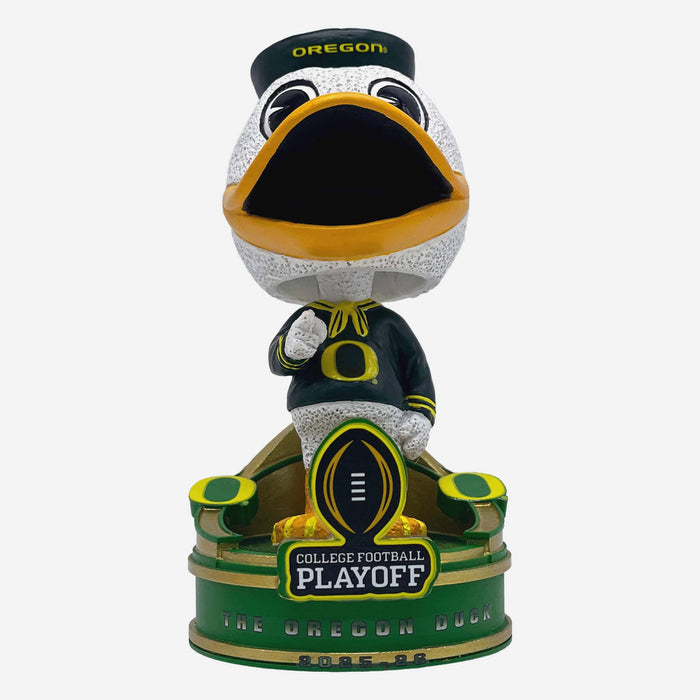 The Duck Oregon Ducks 2025 College Football Playoff Mini Bighead NCAA College Bobblehead