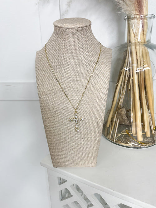 The Hazel Cross Necklace