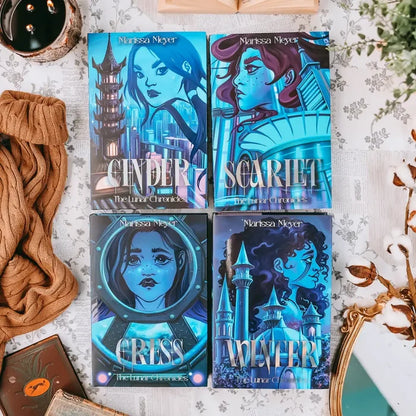 The Lunar Chronicles Exclusive Luxe Editions Set - Book