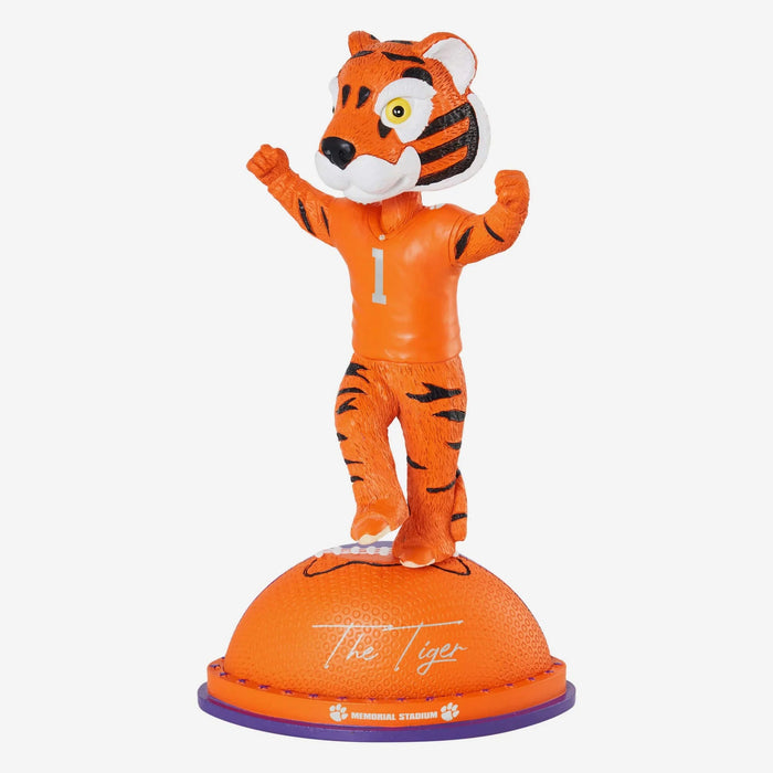 The Tiger Clemson Tigers Magnetic Stadium Base NCAA College Bobblehead