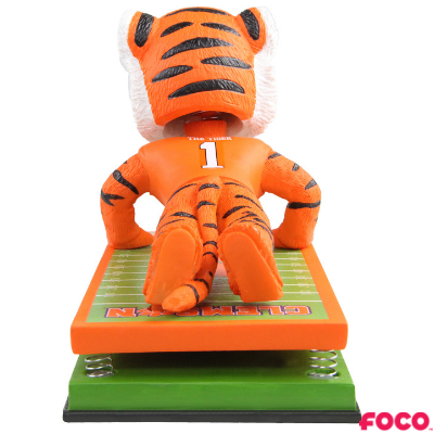 The Tiger Clemson Tigers Mascot Push-Up Bobblehead