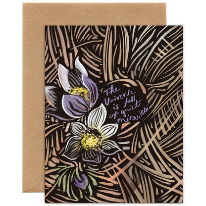 The Universe is Full of Quiet Miracles — Everyday, Easter Card