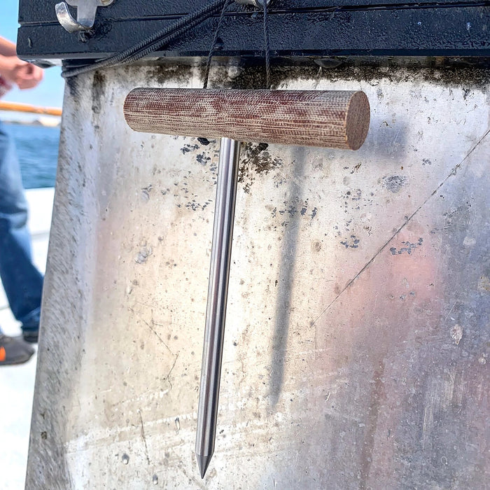 Thirty Fathoms - Canvas Micarta Handle Fish Spike