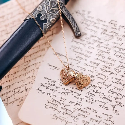 Throne of Glass Inspired: Fireheart Locket jewelry