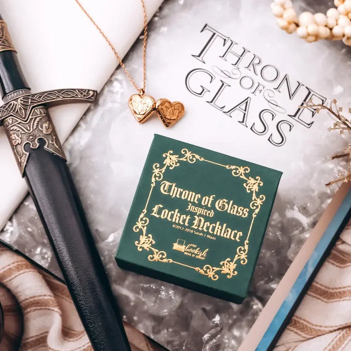 Throne of Glass Inspired: Fireheart Locket jewelry