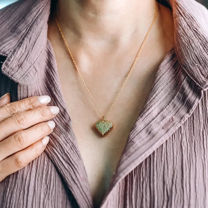 Throne of Glass Inspired: Fireheart Locket - jewelry