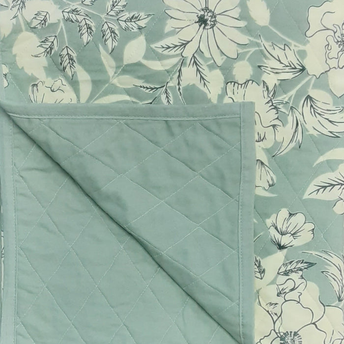 Throw Blue Floral