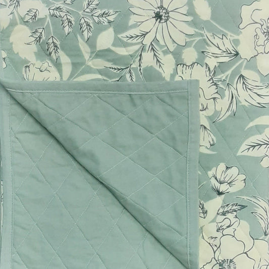 Throw Blue Floral