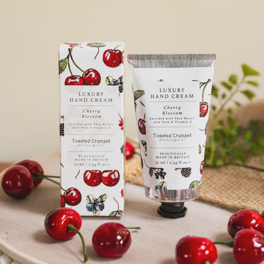 Toasted Crumpet Luxury Hand Cream - Cherry Blossom