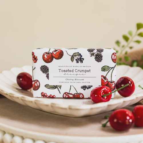 Toasted Crumpet Soap Bar - Cherry Blossom