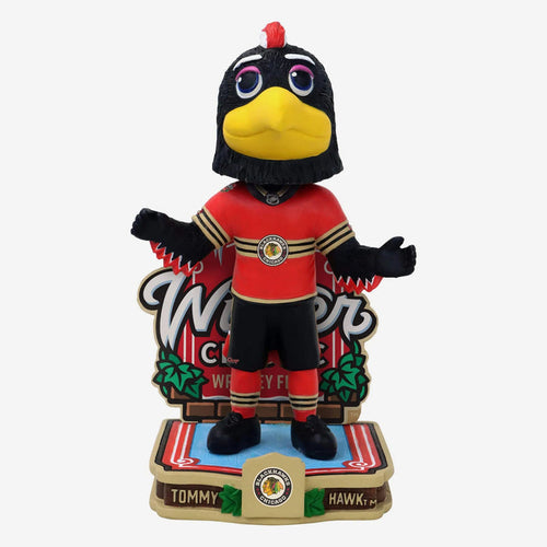 Tommy Hawk Chicago Blackhawks 2025 Winter Classic NHL Hockey Bobblehead