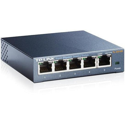 TP Link 1000Mbps 5 Port Desktop Switch - Black | TL-SG105 from DID Electrical - guaranteed Irish, guaranteed quality service. (6890851467452)