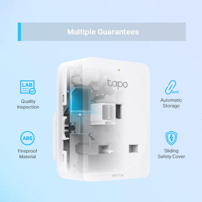 TP Link Tapo Mini Smart Wi-Fi Socket - White | TAPO P100 (6890851631292)
