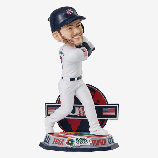 Trea Turner USA 2023 World Baseball Classic Bobblehead Baseball