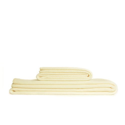 Tweedmill Fleece Throw - Cream