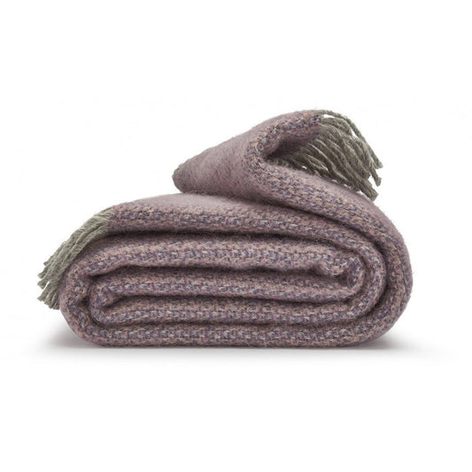 Tweedmill Illusion Throw - Lavender