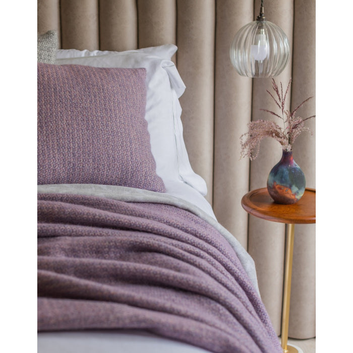 Tweedmill Illusion Throw - Lavender