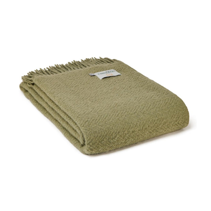 Tweedmill Moorland Throw - Sage