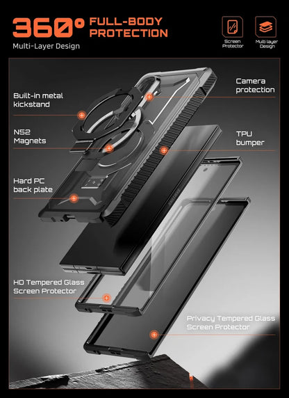 UB GRIP Series Galaxy Z Fold8 Ultra MagSafe Case