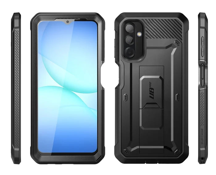 UB Pro Series Galaxy A17 5G Rugged Holster Case - Black