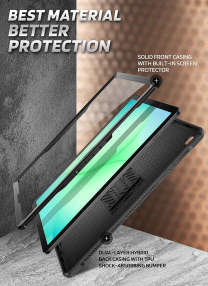 UB PRO Series Galaxy Tab A11 Plus 11 Inch (2025) Protective Case - Black